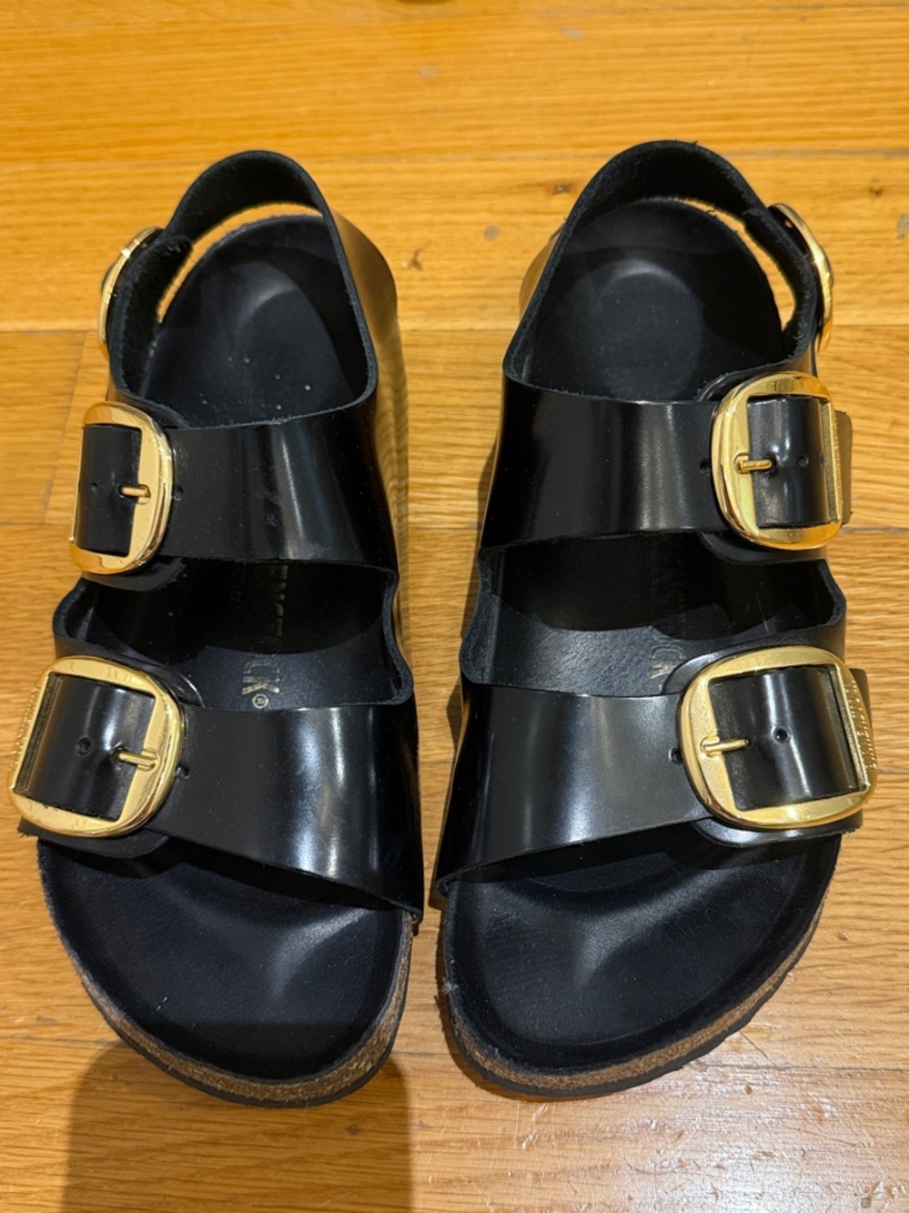 Birkenstock Milano big buckle sandals